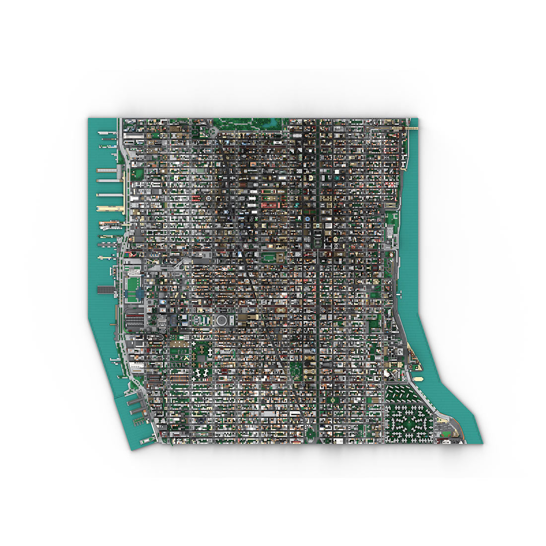 MOC-243095 Midtown Manhattan - New York City Building Blocks