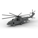 MOC-259238 Soviet Mi-26 Heavy Transport Helicopter - 1:35 Scale Building Blocks