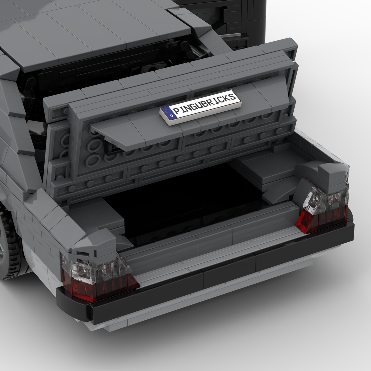 1980s German Grand Touring Coupe Building Blocks (Gobricks)