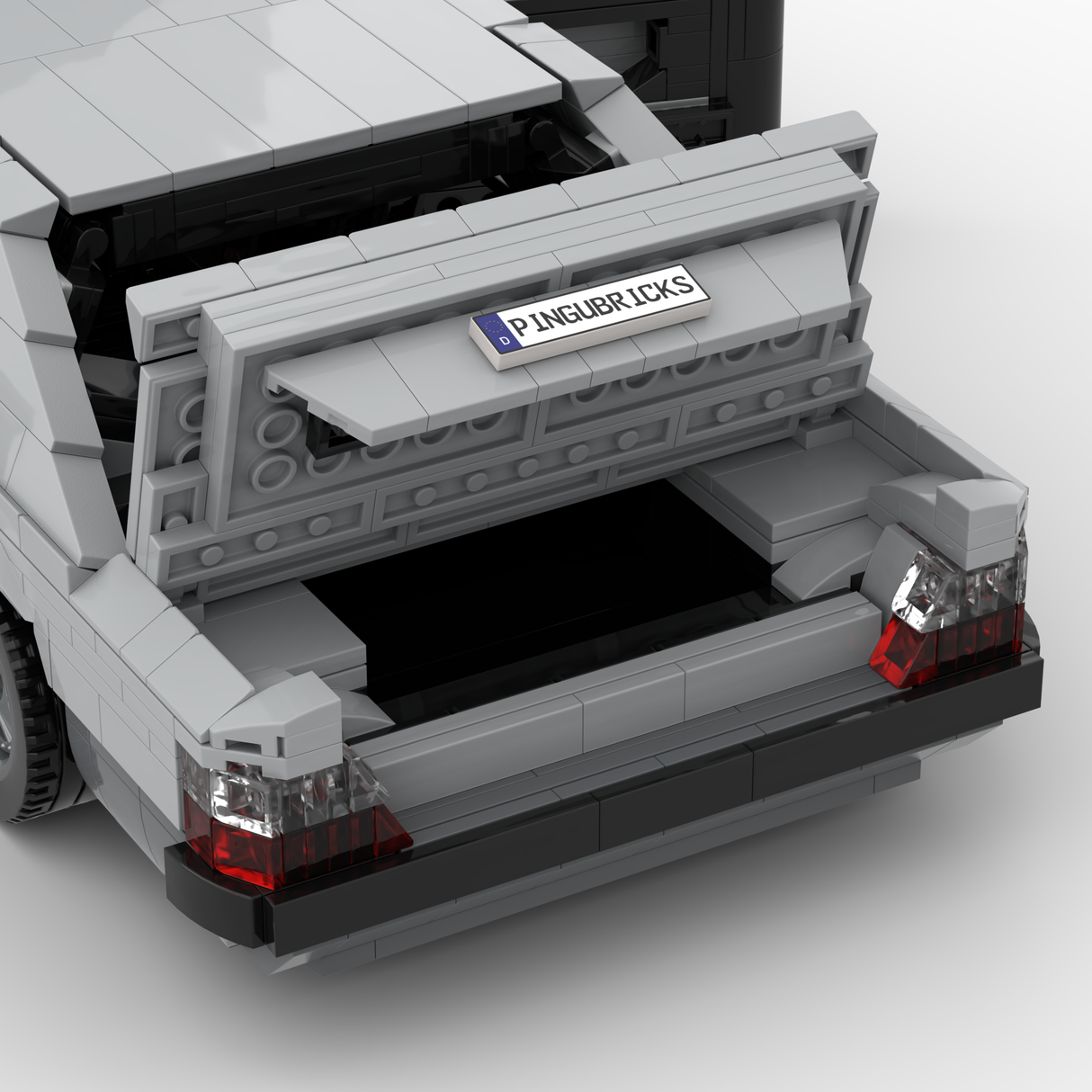 1980s German Grand Touring Coupe Building Blocks (Gobricks)
