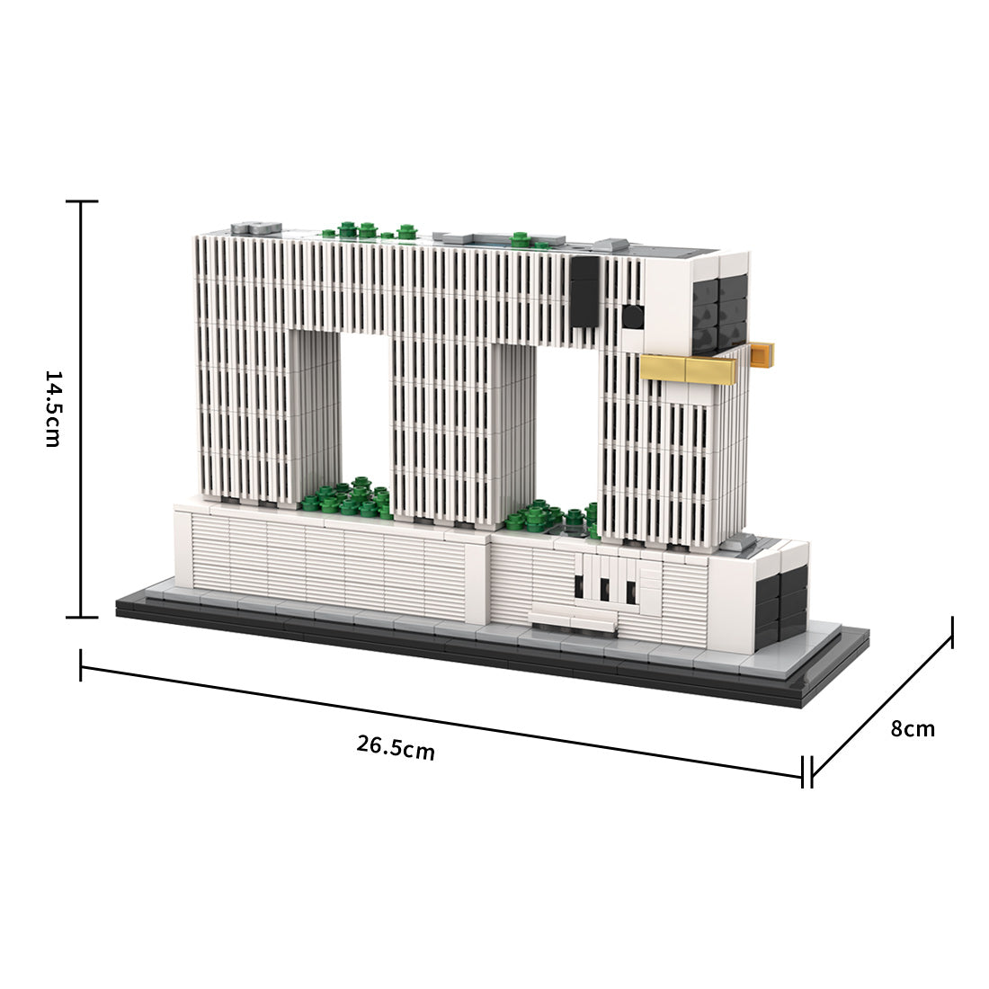 MOC-237294 1:800 Scale Elephant Building Blocks