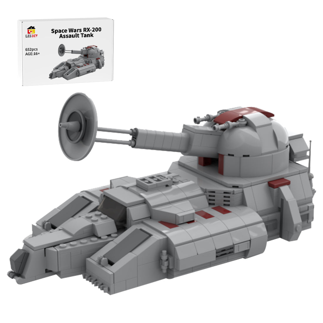 MOC-110432 Space Wars RX-200 Assault Tank
