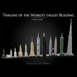 1/2500 Scale Street Scene World Skyscrapers Building Blocks