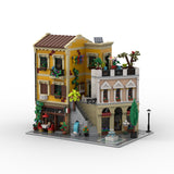 MOC-217918 Italian Street Corner Building Blocks