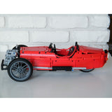 MOC-0035 Morgan Three Wheeler 1:10 Scale Vintage Sports Car Building Blocks