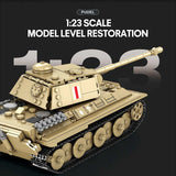 Mocsage 1/23 Scale Premium Medium Tank Building Blocks