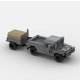 Urban HUMVEE 9 Modern Military Vehicle Building Blocks