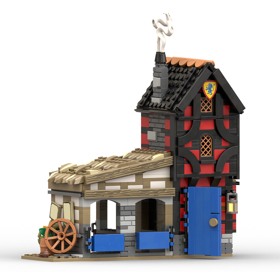MOC-186433 Medieval Elf's Cottage Building Blocks