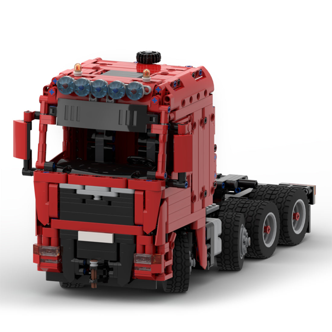 MOC-56213 Modern Heavy Truck Building Blocks Set