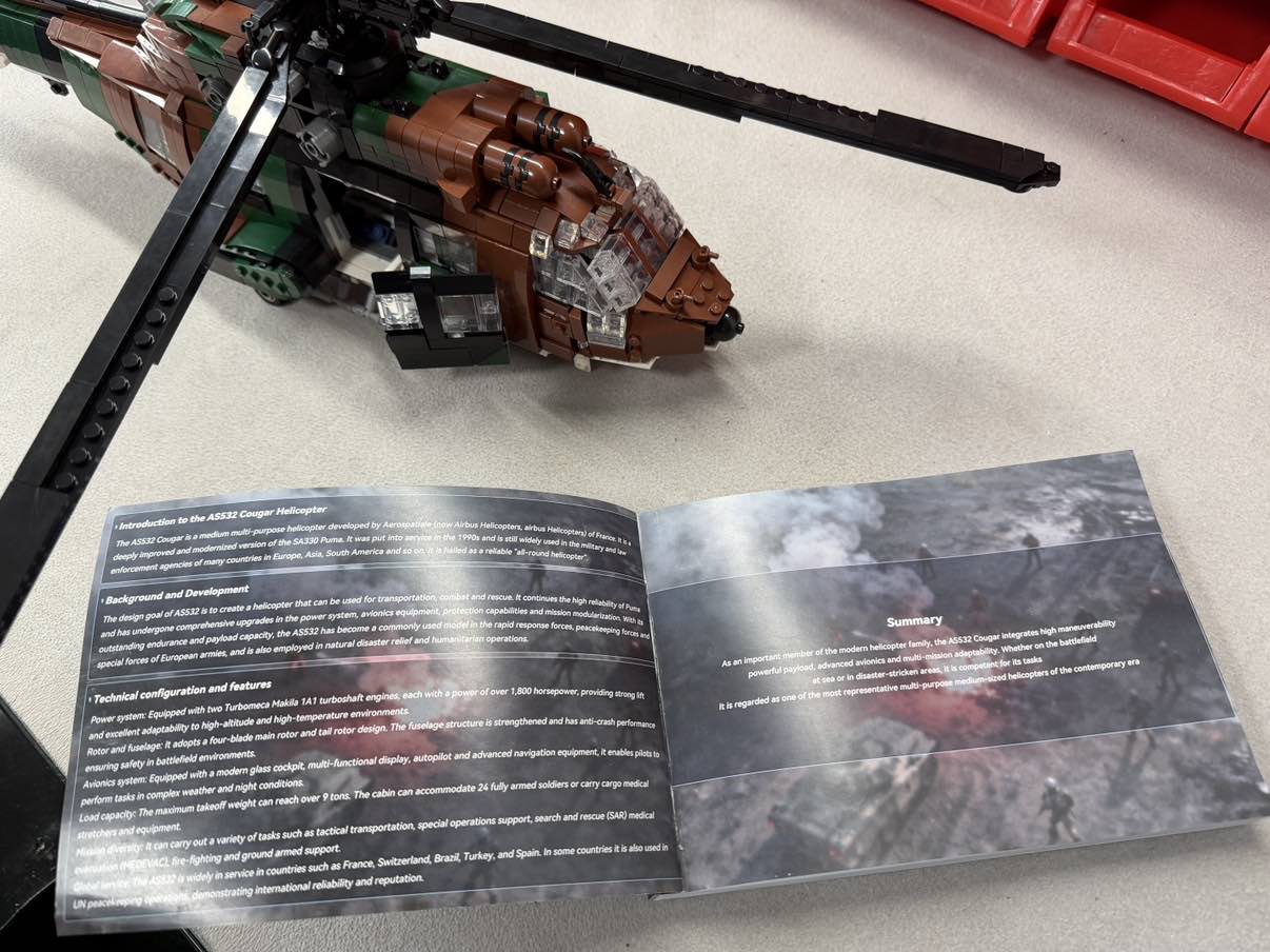 AS-532 Military Helicopter