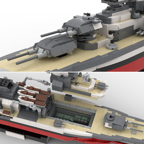 1/300 Military Maritime Warship-O-class Battlecruiser Siegfried