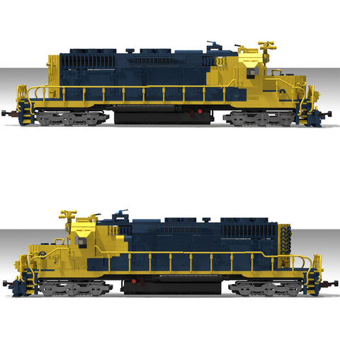 ATSF 5134 Diesel Locomotive Model