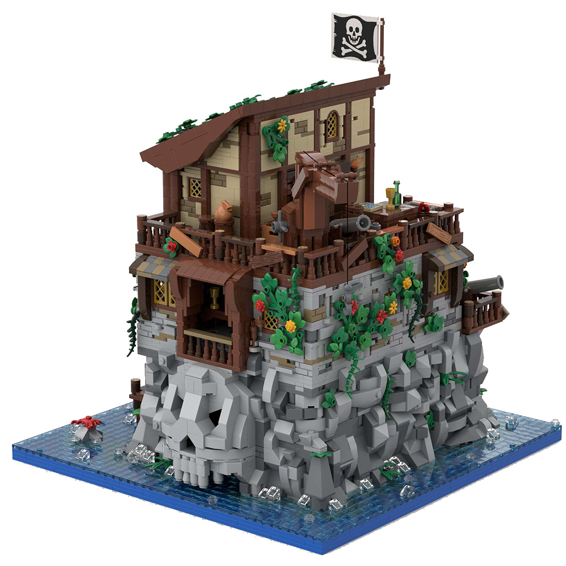 MOC-105796 Medieval Pirate Skull Island