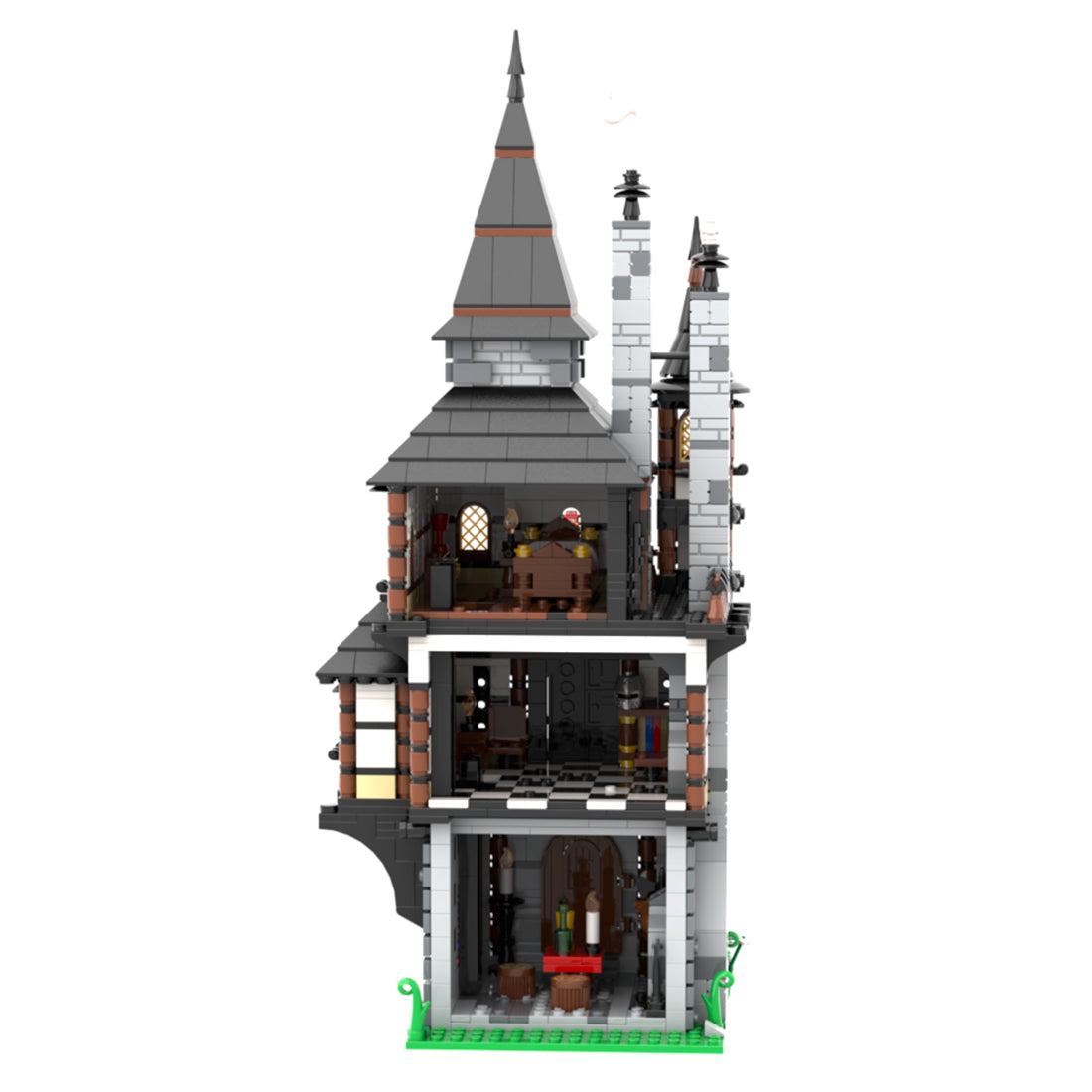 MOC-109653 Medieval Tower House
