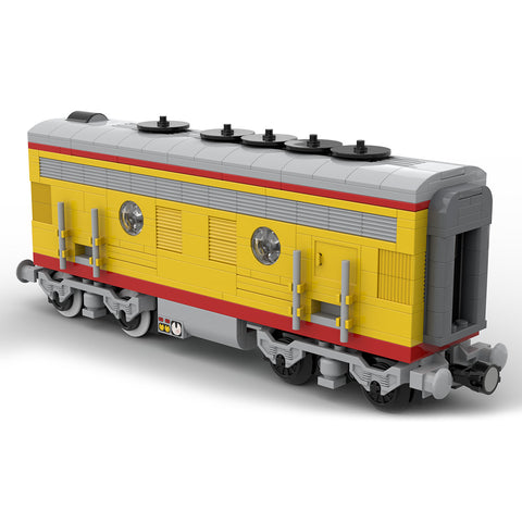 MOC-122547 Union Pacific Locomotive Train B unit Model