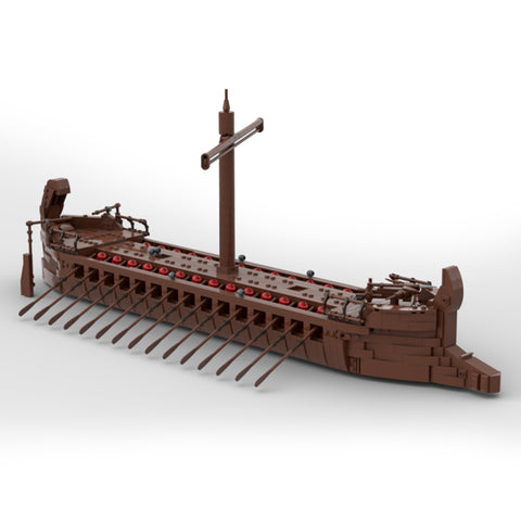 MOC-129097 Medieval Sea Sailing Ship Model