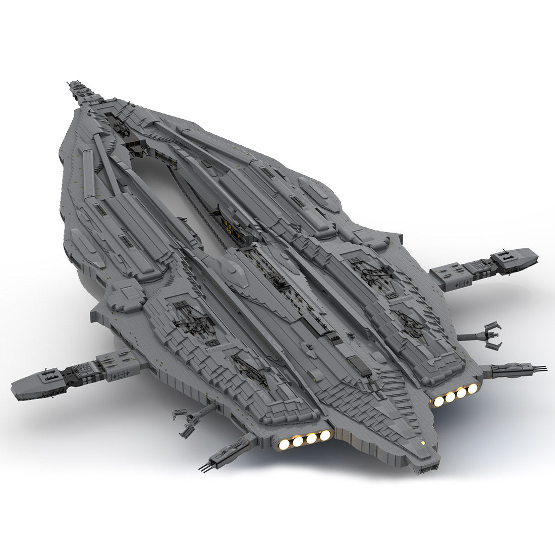 MOC-131785 Wraith-HiveShip Spaceship Model
