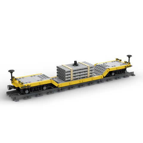 MOC-46691 Center Drop Train Car Model
