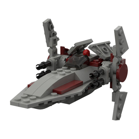 MOC-81294 V-Wing Microfighter Technology Warship