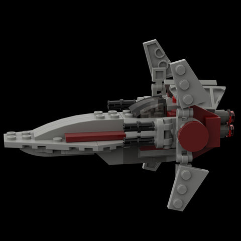 MOC-81294 V-Wing Microfighter Technology Warship
