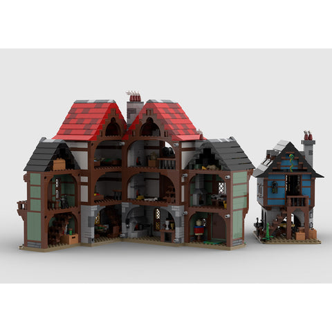Medieval Alley's Inn Model Village Theme