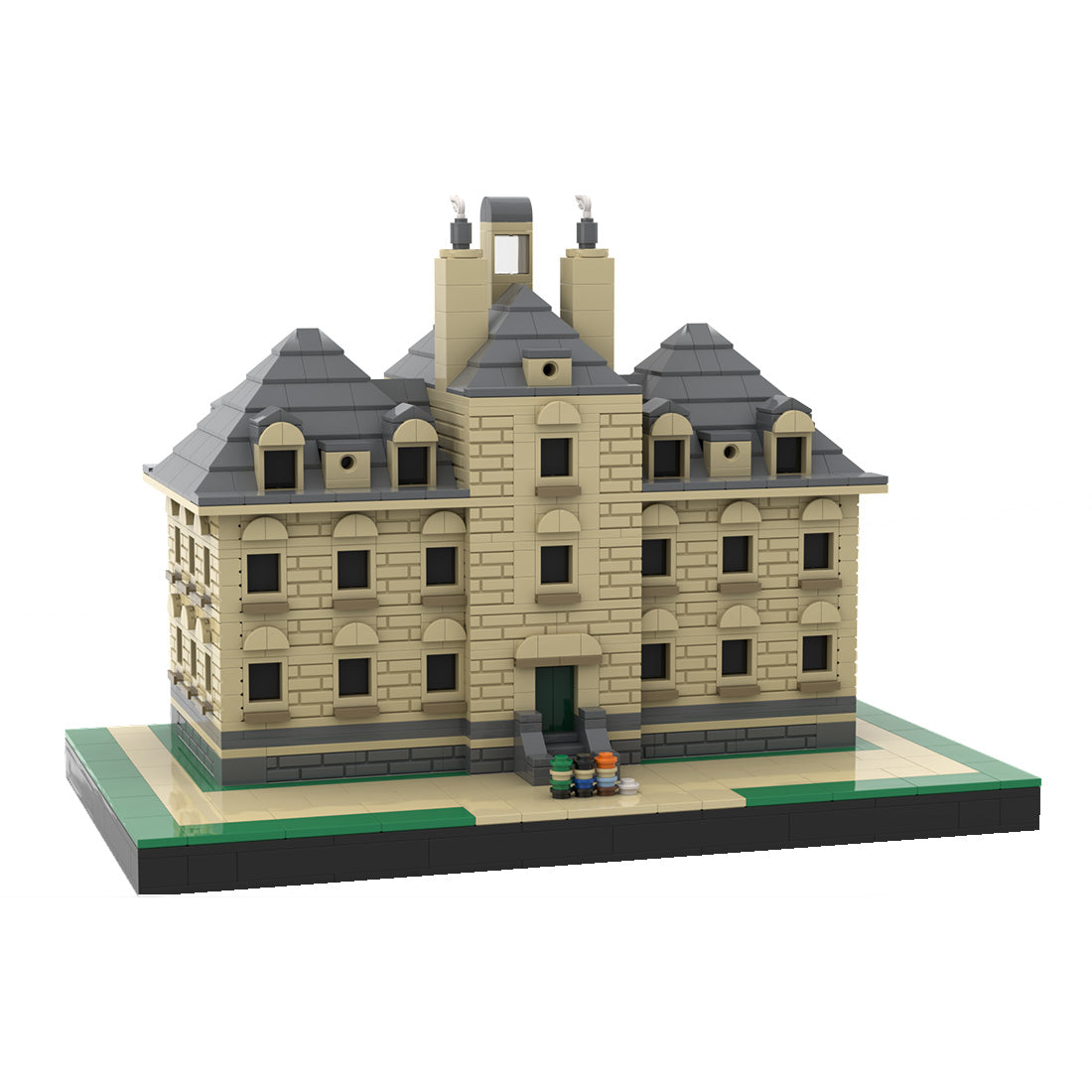 Mini Castle Model DIY Street Scene