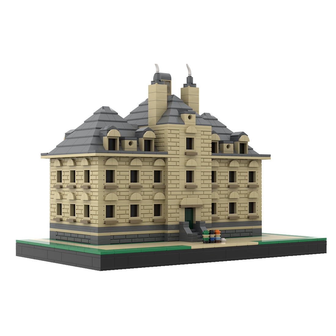 Mini Castle Model DIY Street Scene