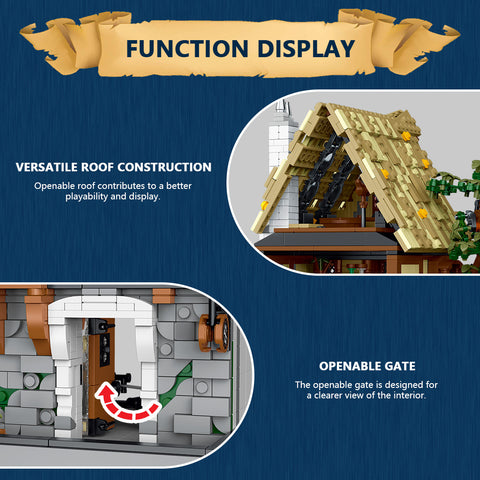 MOC-117629 Medieval Tavern with Light