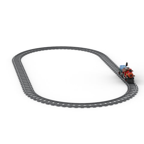 MOC Extra-long Train Track Model