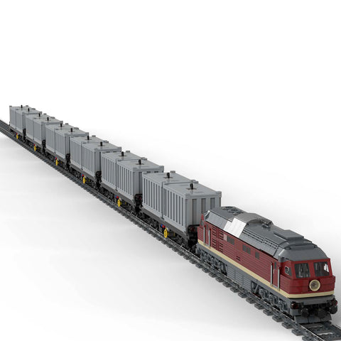 MOC-81731 BR132 + Container Wagons