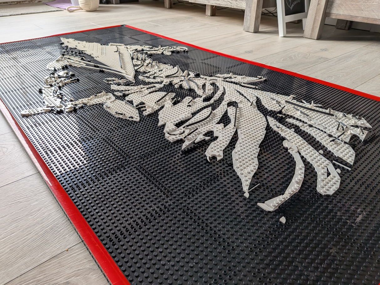 MOC-238914 Lego art relief of a male horror character Building Blocks