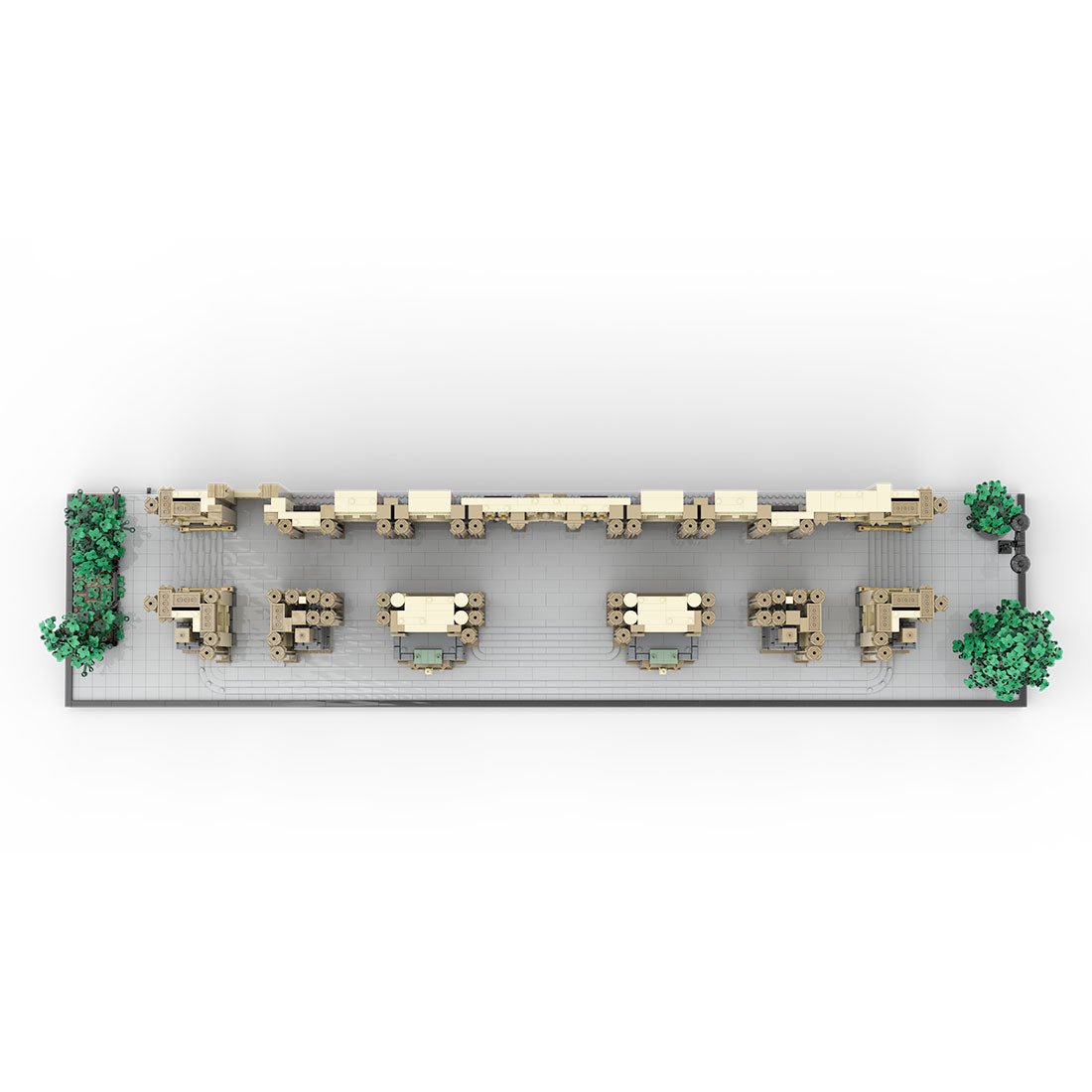 A - 04 Module for MOC - 169060 Berlin Cathedral Building Blocks - LesDiy - 