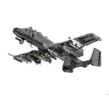 A - 10 Attack Aircraft Military Building Blocks - LesDiy - 