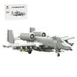 A - 10 Attack Aircraft Military Building Blocks - LesDiy - 