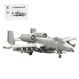 A - 10 Attack Aircraft Military Building Blocks - LesDiy - 