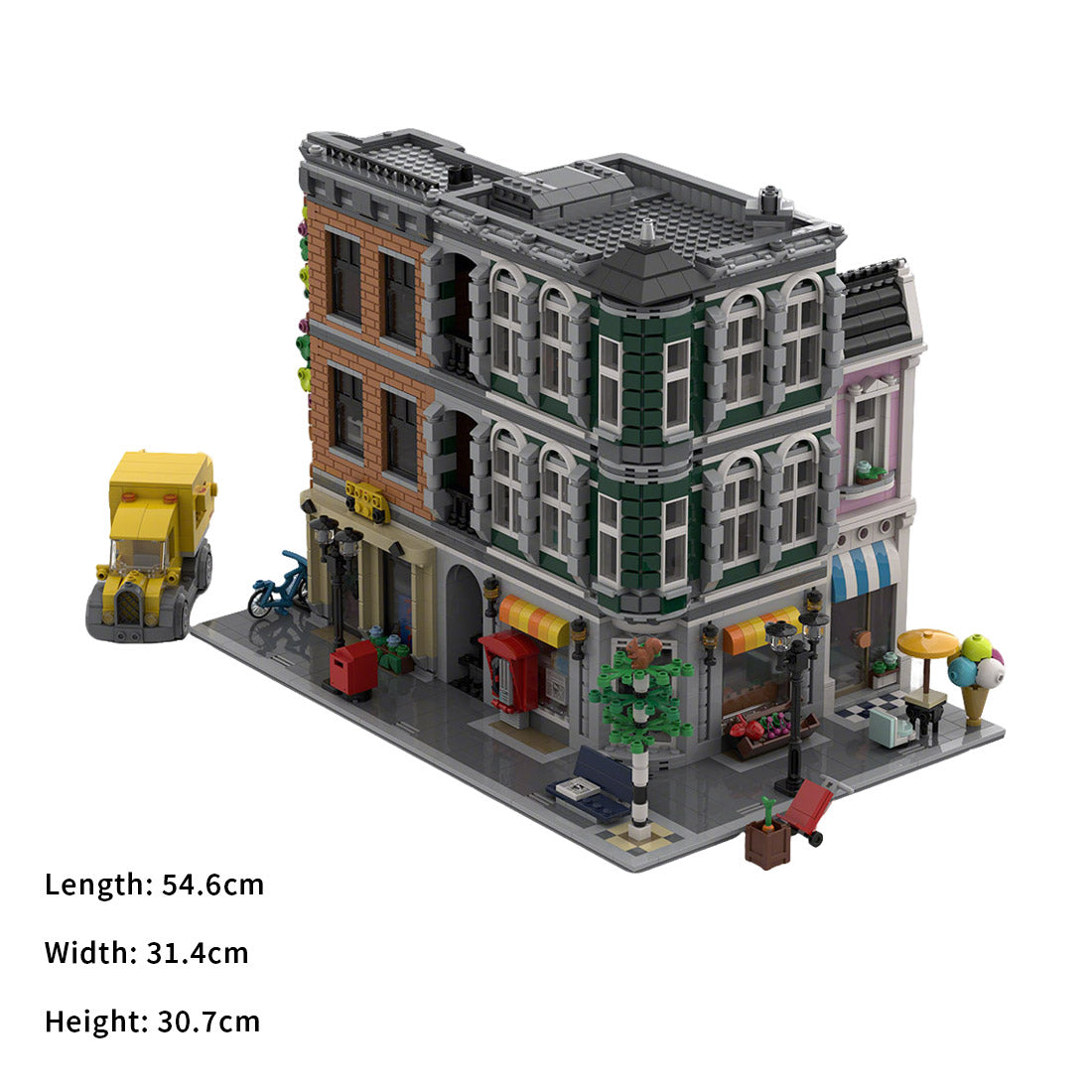 MOC-226380 Lego Main Street Building Blocks