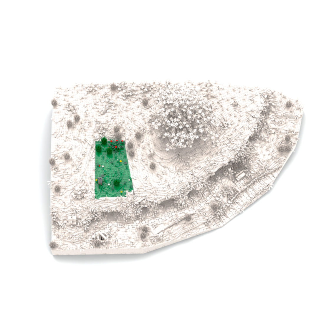 Medieval Cavern Dwelling M20 Modular Building Blocks