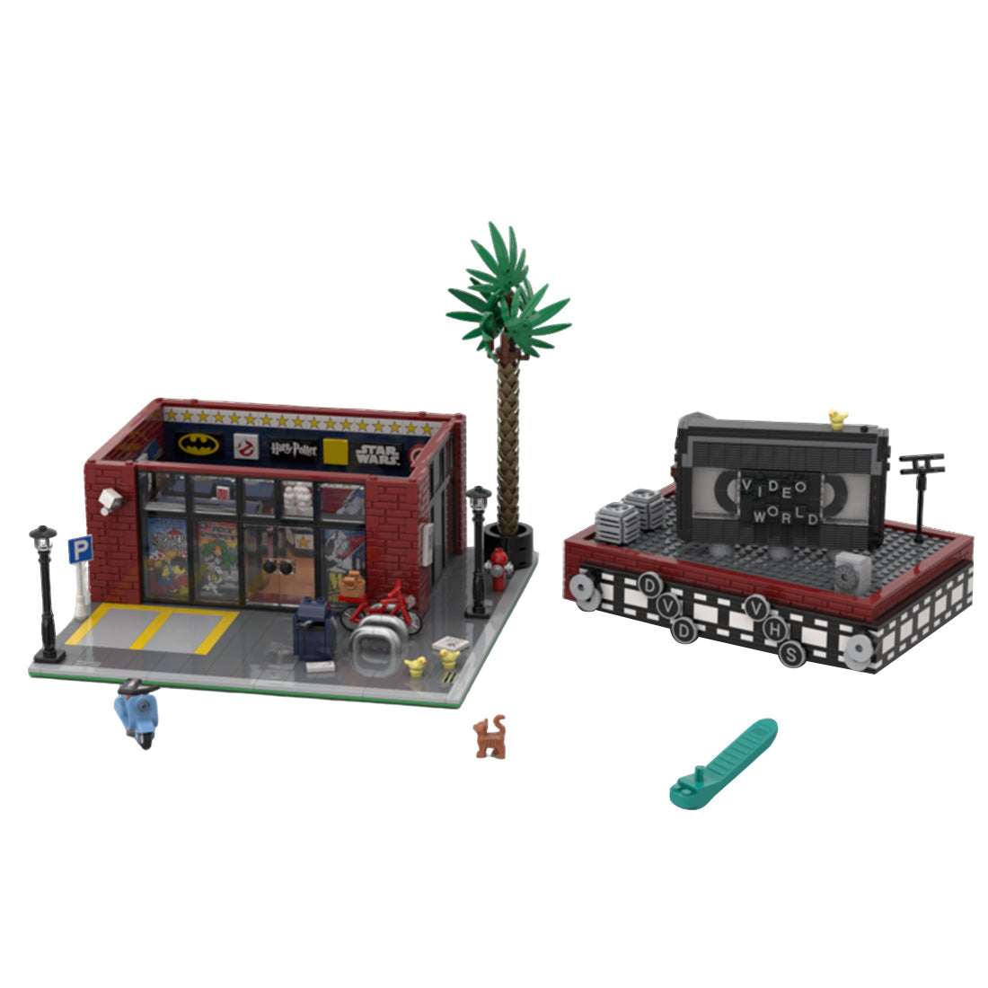 MOC-224017 Video Store Building Blocks