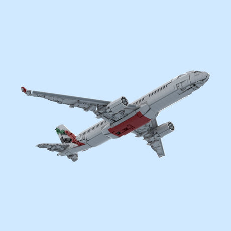 A350-900 UAE Livery Widebody Airliner Building Blocks-LesDiy-Building Blocks-