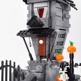 Halloween - Themed Dark Horror Cabin Building Blocks