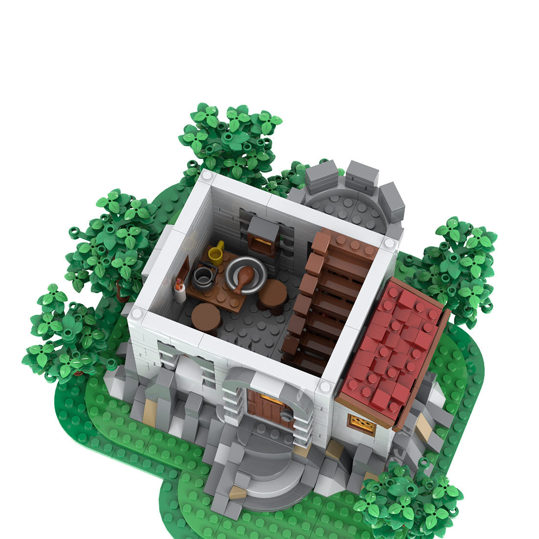 MOC-238413 Lion Knights’ Outpost Building Blocks