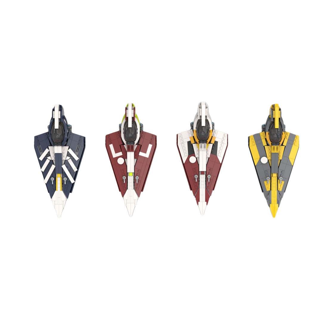 Jedi Delta-7 Starfighters Building Blocks