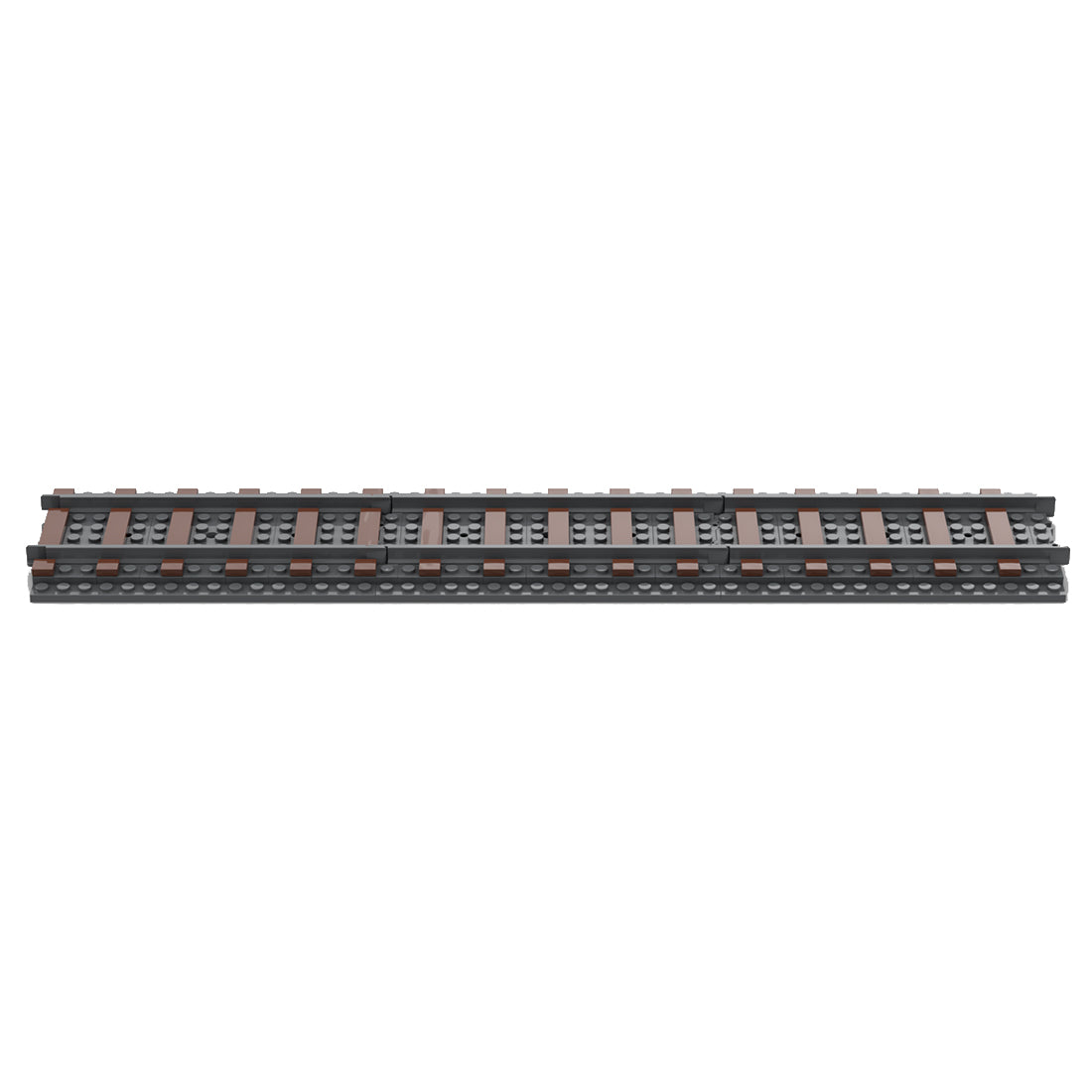 Straight Rail Train Track ×3