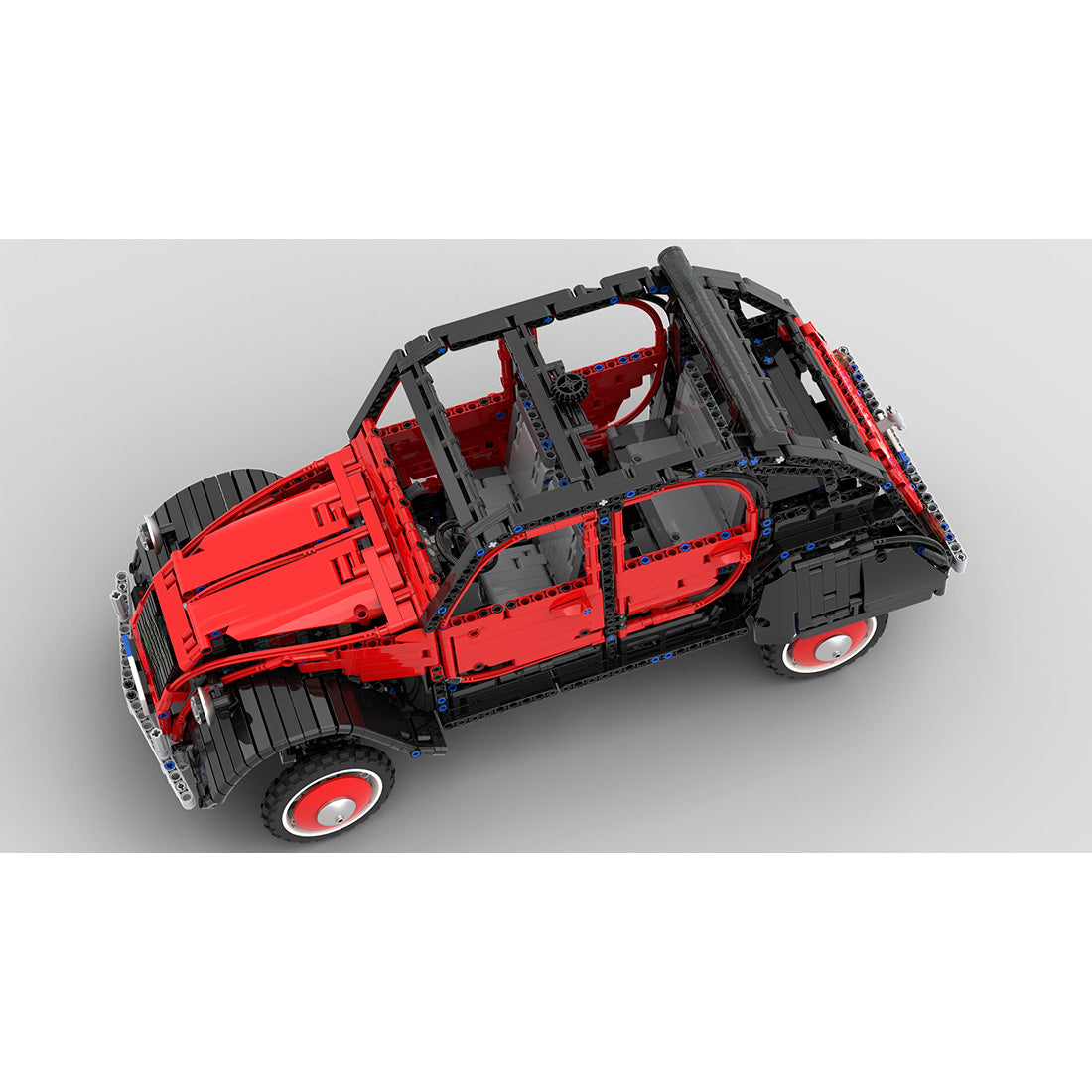 MOC-152745 Citroen 2CV Charleston Enhanced 1:8 Scale Building Blocks