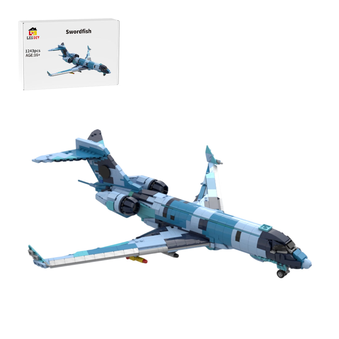MOC-262464 Saab Swordfish MPA Building Blocks
