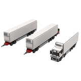 MOC-193350 Refrigerated Truck & Full Trailer Building Blocks
