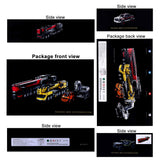 MOC Small Particles V3.0 1:20 2.4G RC Mobile LTM1750-9.1 All-terrain Crane Building Blocks