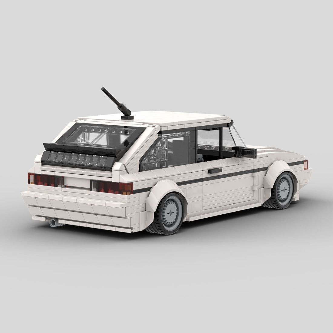 MOC-172054 VW Scirocco GL/GTX White Building Blocks