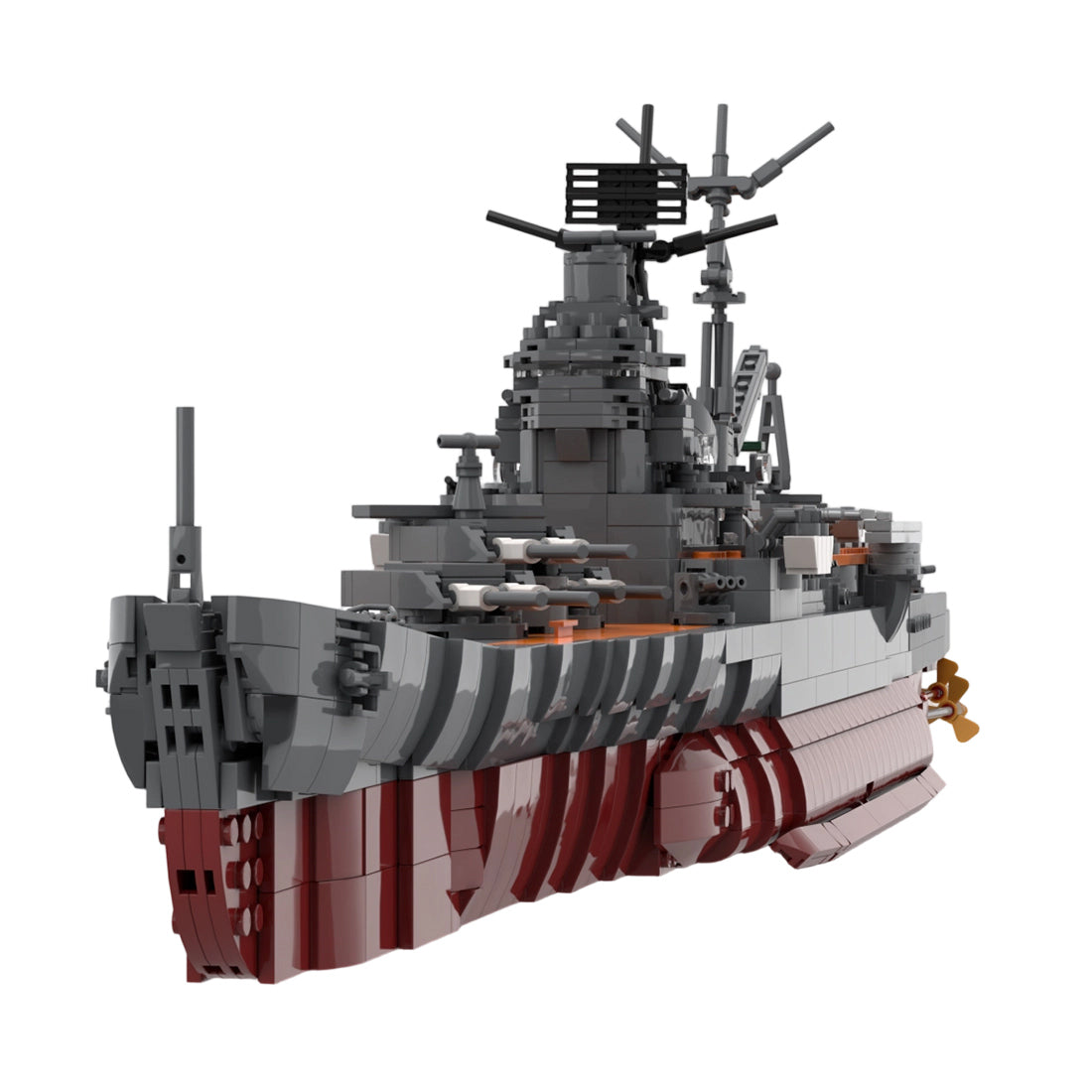 MOC-260604 1:200 Scale IJN Myoko-Class Cruiser Building Blocks