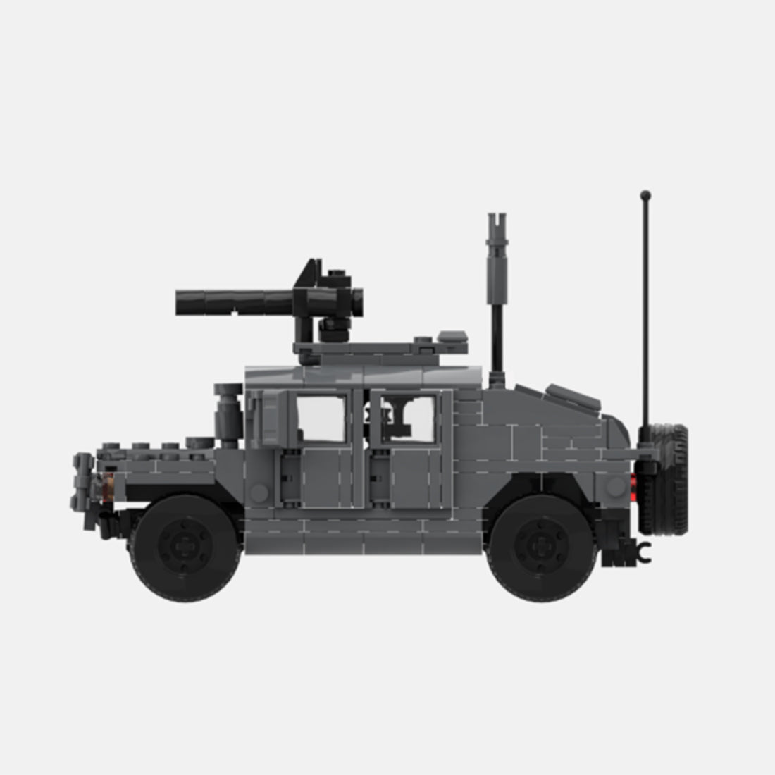 Urban HUMVEE 3 Modern Military Vehicle Building Blocks